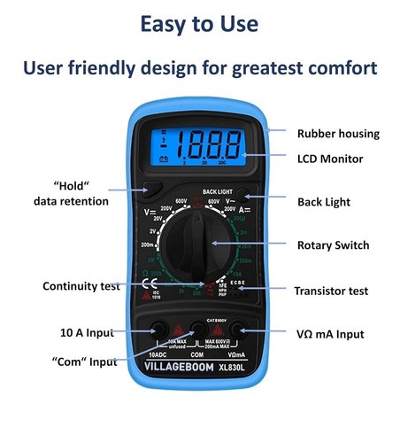 Villageboom Multimeter