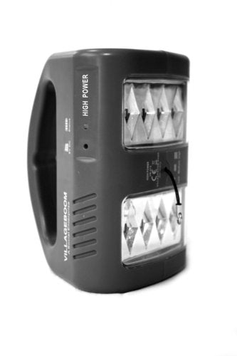 Villageboom High Power with 10 watt solar panel and voltage stabilizer